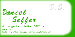 daniel seffer business card
